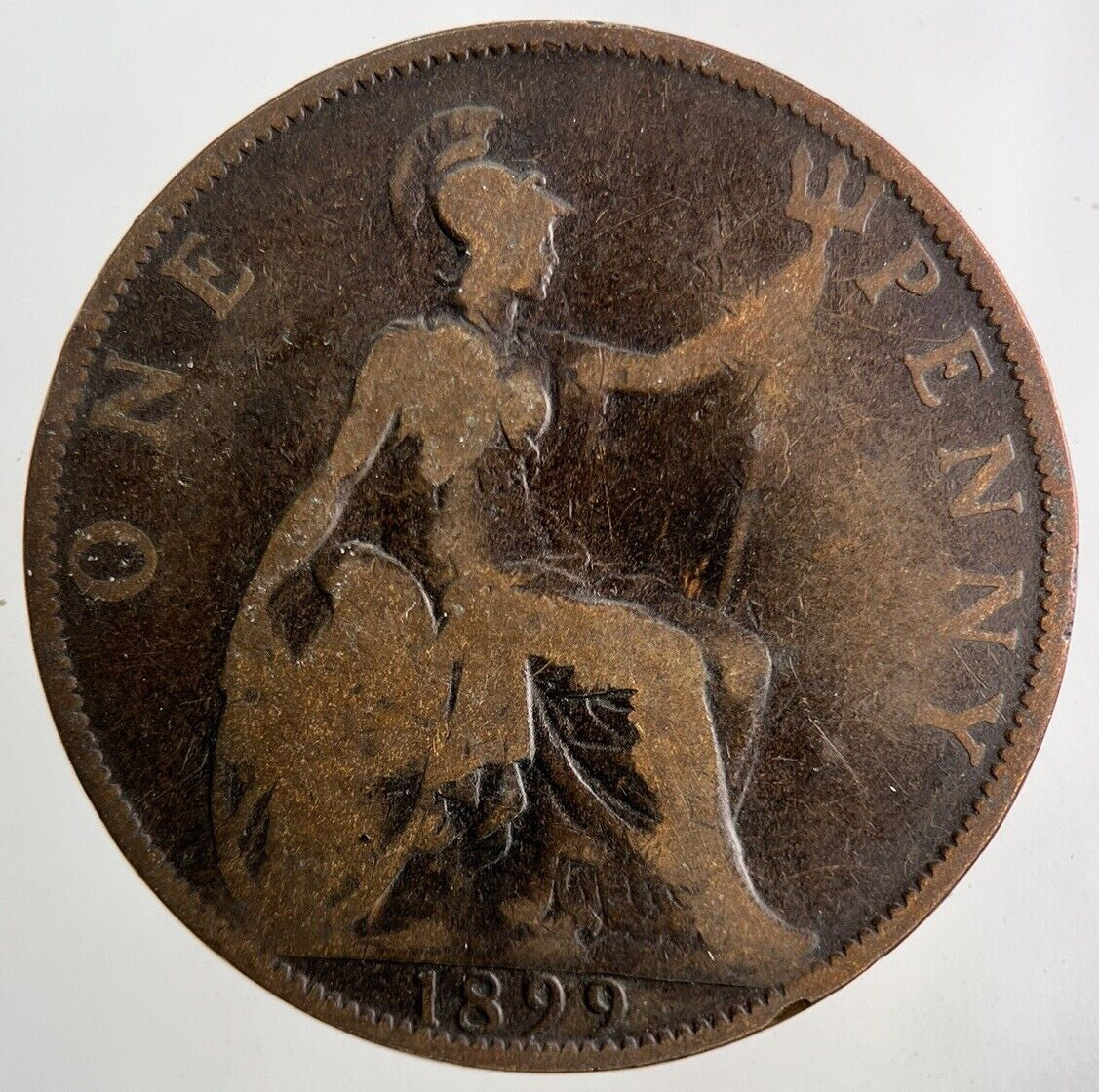 1899 Victoria One Penny Coin | Collectable Grade