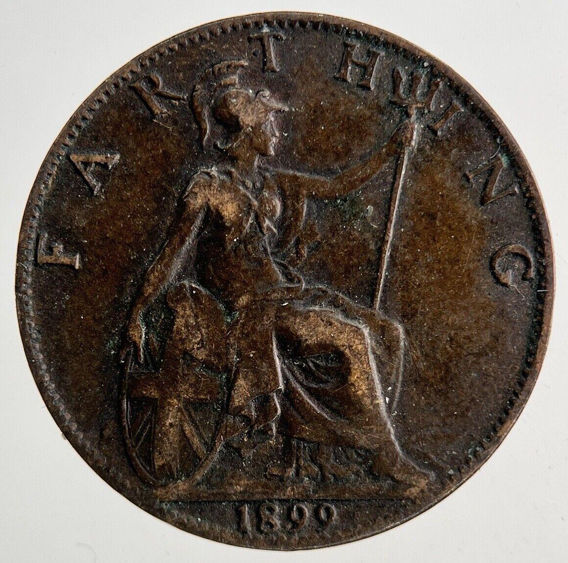 1899 Victoria Farthing Coin | Fine Collectable Grade