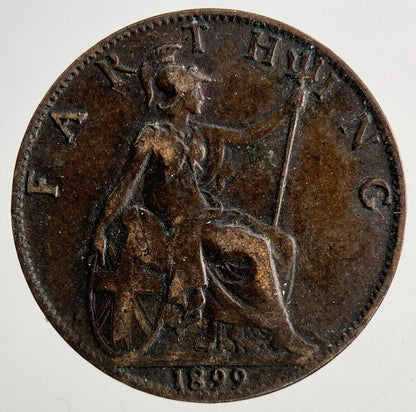 1899 Victoria Farthing Coin | Fine Collectable Grade
