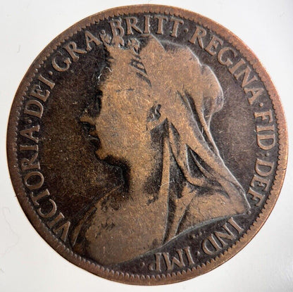 1899 Victoria One Penny Coin | Collectable Grade