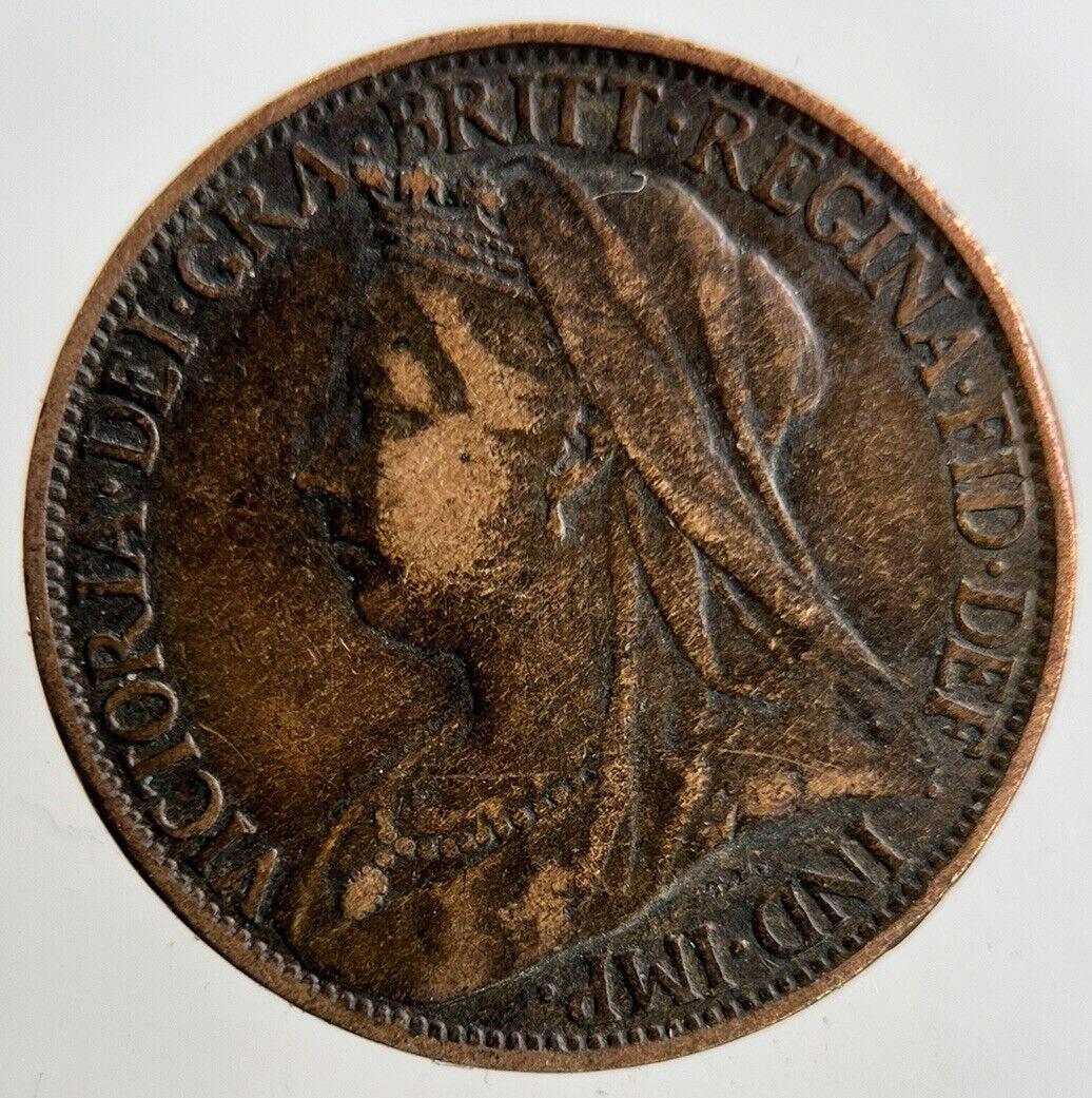 1899 Victoria Farthing Coin | Fine Collectable Grade