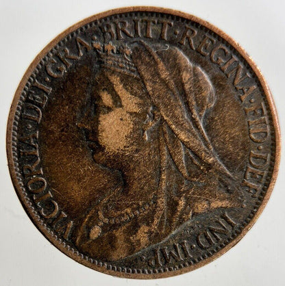 1899 Victoria Farthing Coin | Fine Collectable Grade