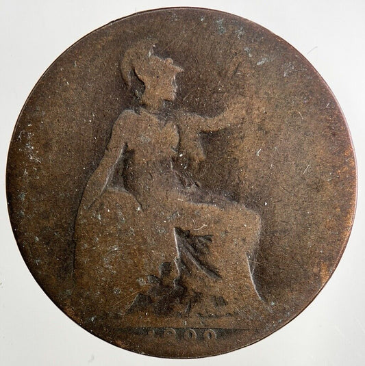 1899 Victoria Half-Penny Coin | Fair Grade