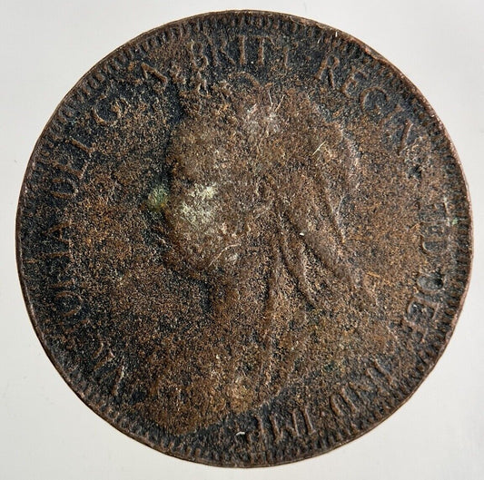 1899 Victoria Half-Penny Coin | Collectable Grade