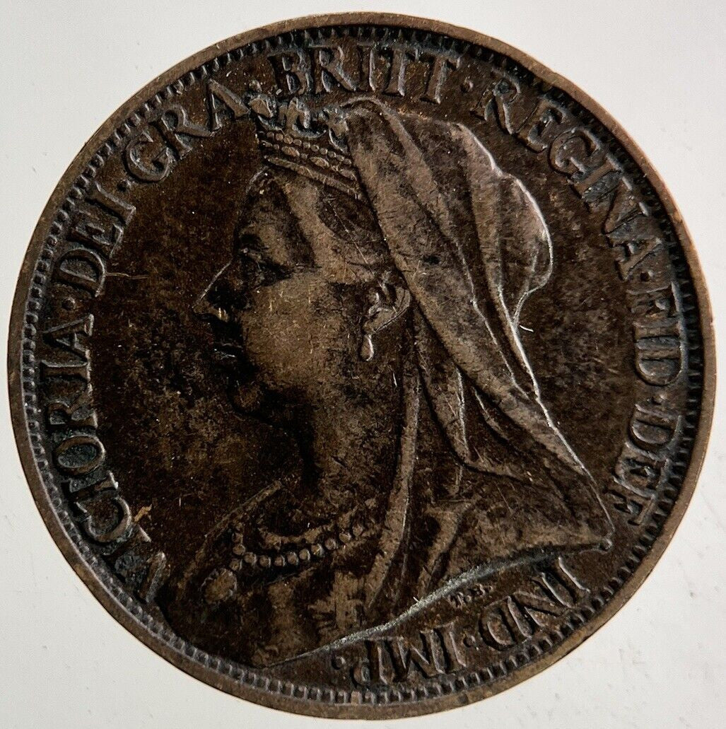 1899 Victoria Farthing Coin | Fine Collectable Grade