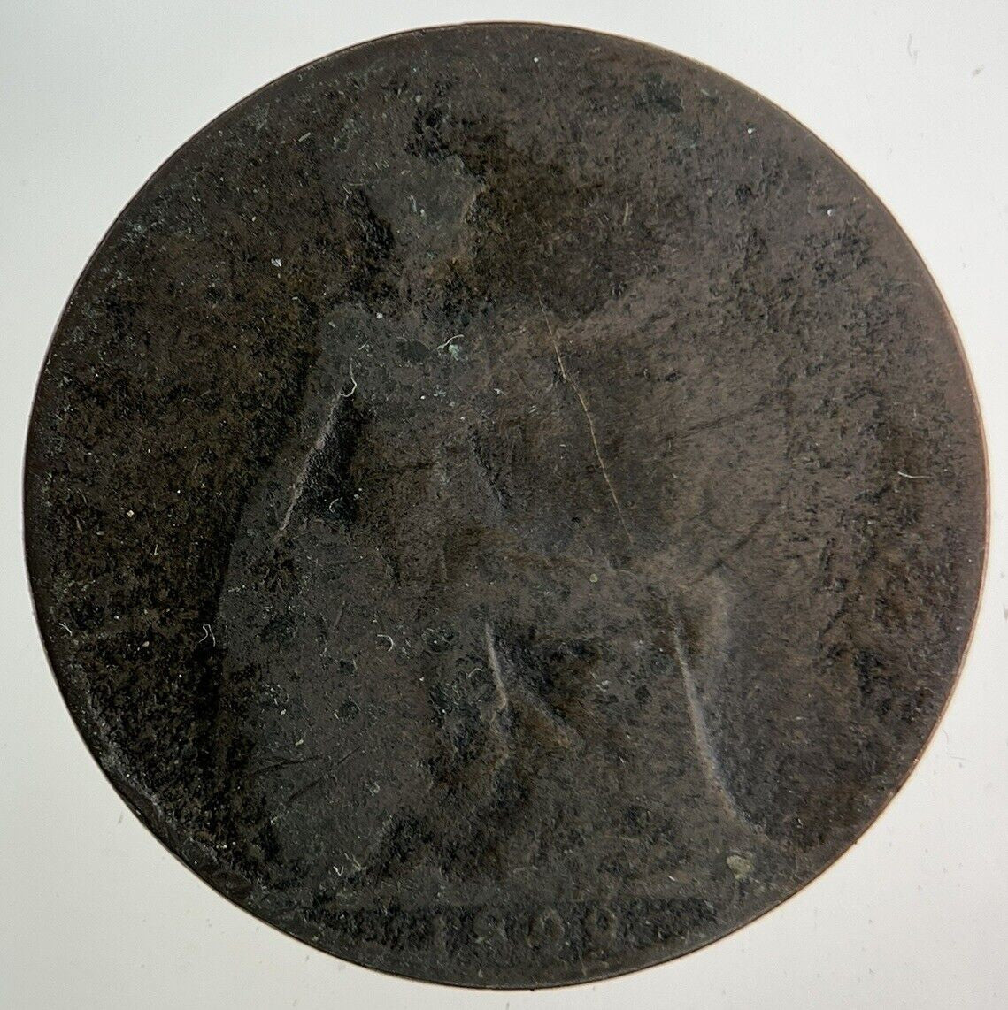 1899 Victoria Half-Penny Coin | Fair Grade