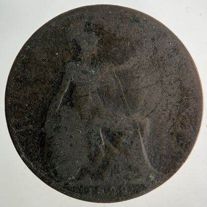 1899 Victoria Half-Penny Coin | Fair Grade