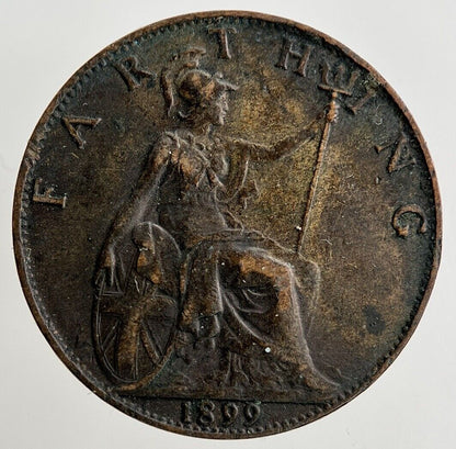 1899 Victoria Farthing Coin | Fine Collectable Grade