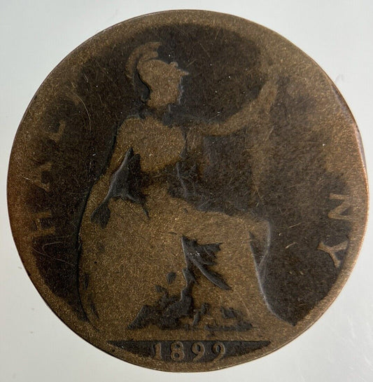 1899 Victoria Half-Penny Coin | Collectable Grade