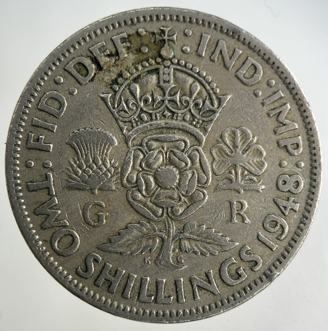 1948 George VI Florin Coin | Fine Collectable Grade