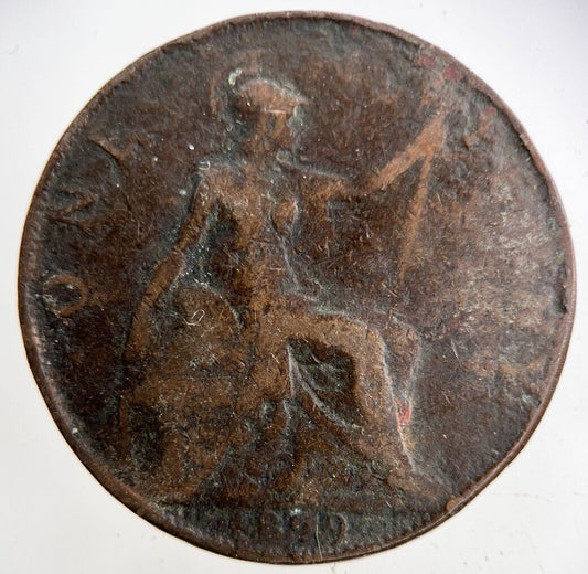 1899 Victoria One Penny Coin | Collectable Grade