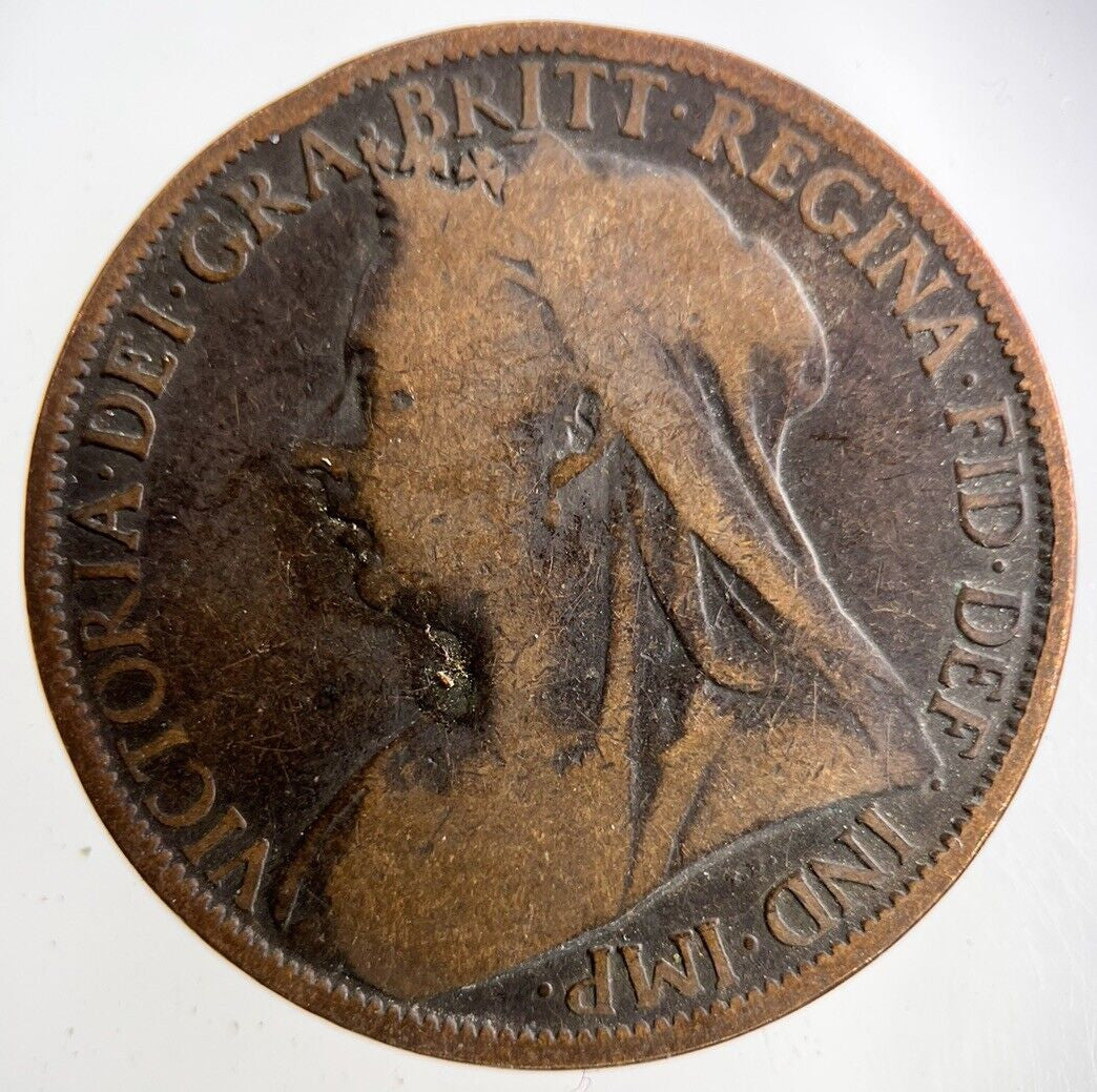 1899 Victoria One Penny Coin | Collectable Grade
