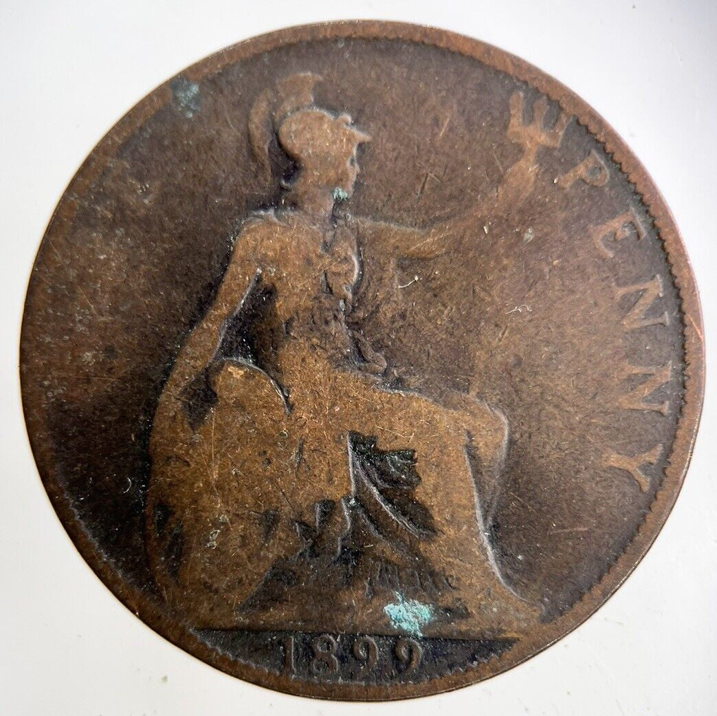 1899 Victoria One Penny Coin | Collectable Grade
