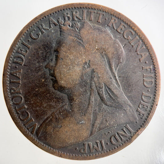 1899 Victoria One Penny Coin | Collectable Grade