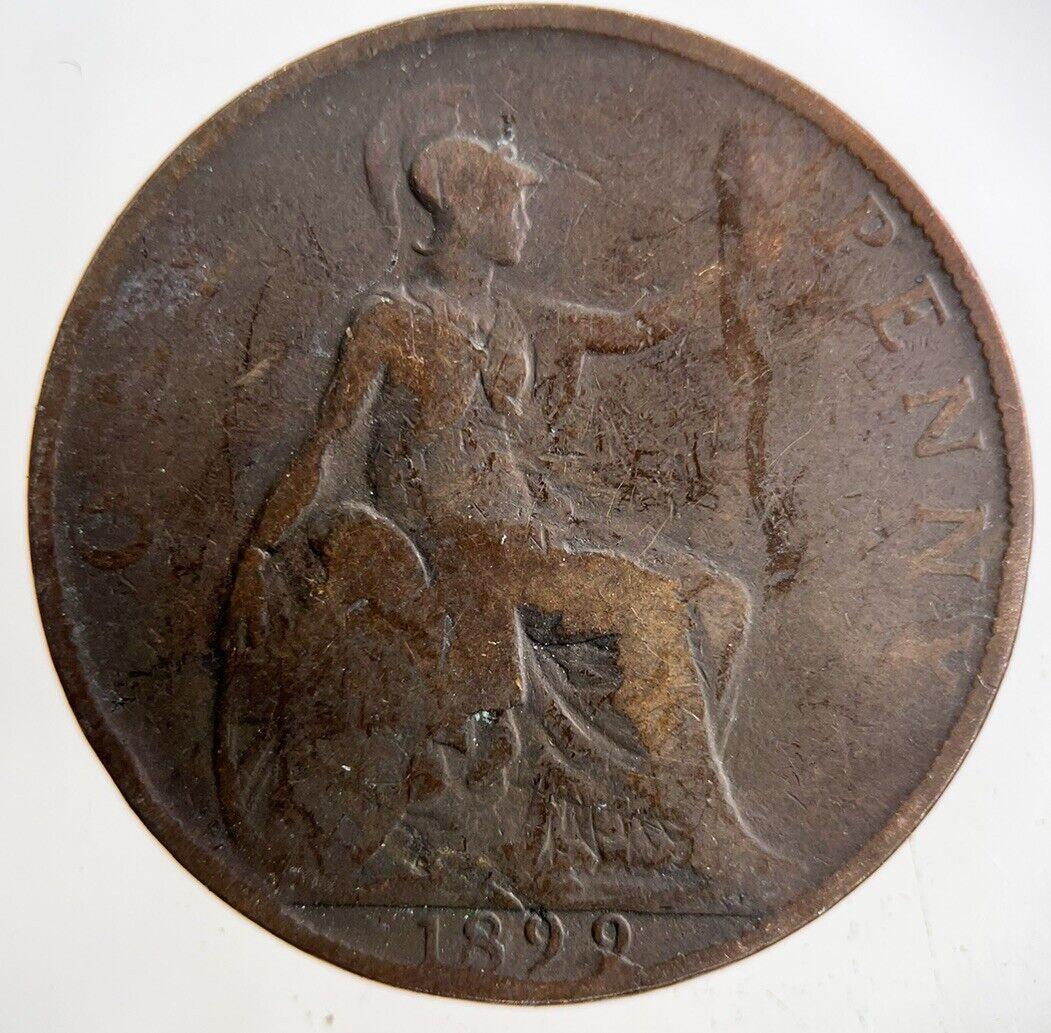 1899 Victoria One Penny Coin | Collectable Grade