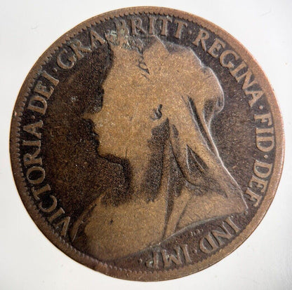 1899 Victoria One Penny Coin | Collectable Grade