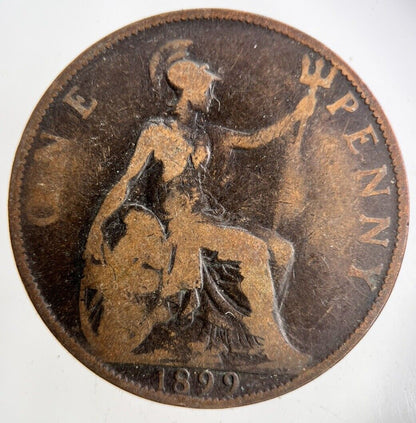 1899 Victoria One Penny Coin | Collectable Grade