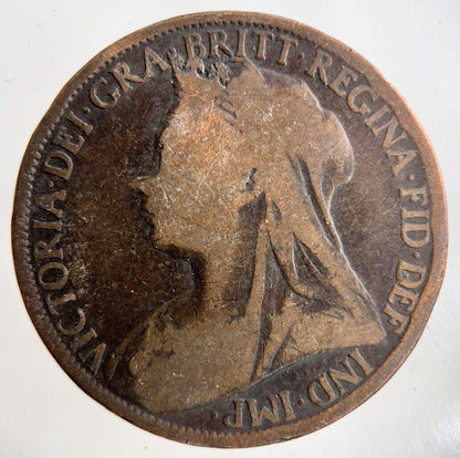 1899 Victoria One Penny Coin | Collectable Grade