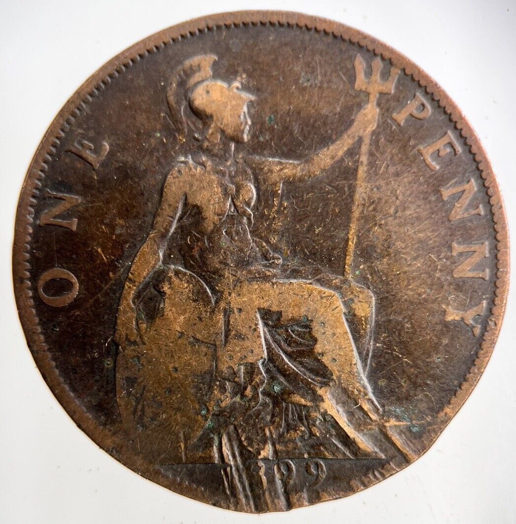 1899 Victoria One Penny Coin | Collectable Grade