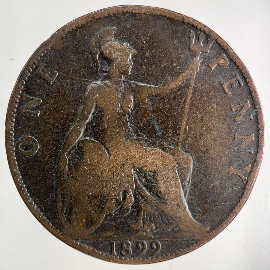 1899 Victoria One Penny Coin | Collectable Grade