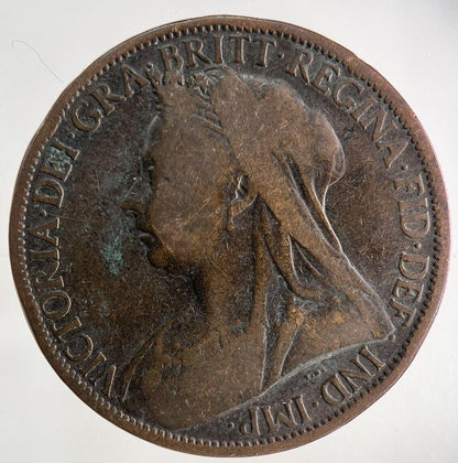 1899 Victoria One Penny Coin | Collectable Grade