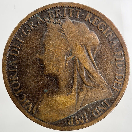 1899 Victoria One Penny Coin | Collectable Grade
