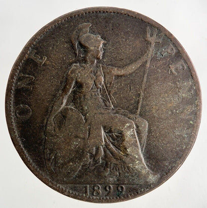 1899 Victoria One Penny Coin | Collectable Grade
