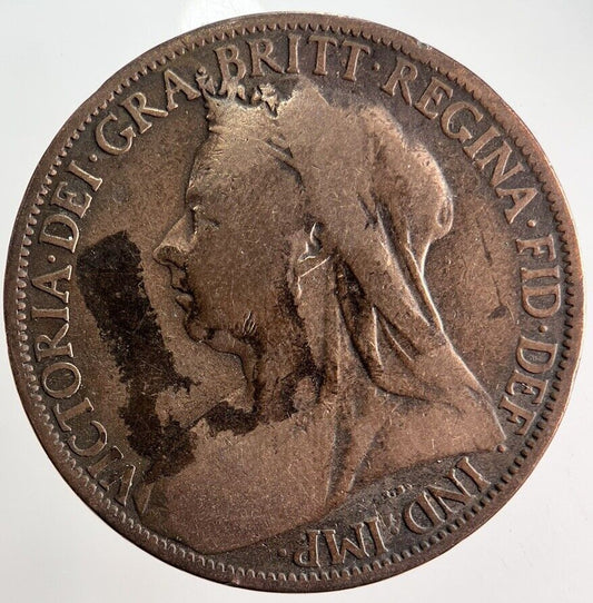 1899 Victoria One Penny Coin | Collectable Grade