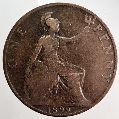 1899 Victoria One Penny Coin | Collectable Grade