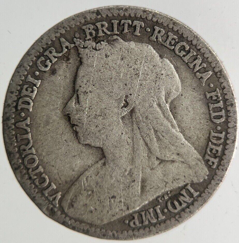 1899 Victoria Threepence Silver Coin | Collectable Grade