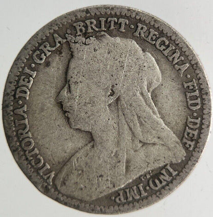 1899 Victoria Threepence Silver Coin | Collectable Grade