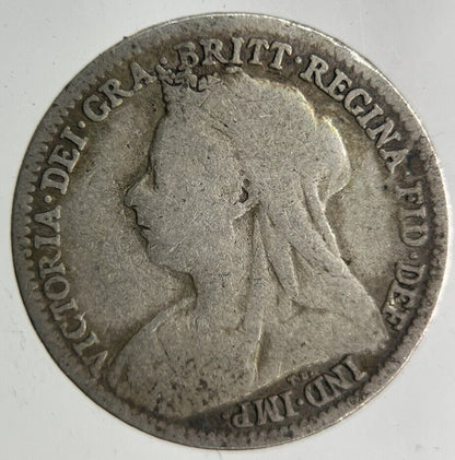 1899 Victoria Threepence Silver Coin | Collectable Grade