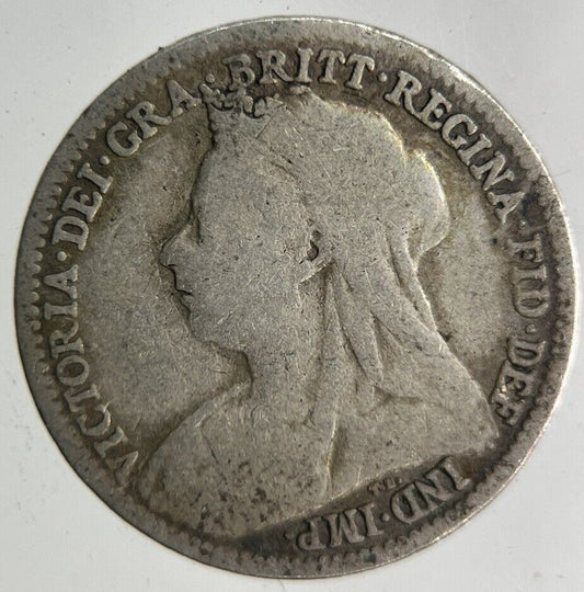 1899 Victoria Threepence Silver Coin | Collectable Grade