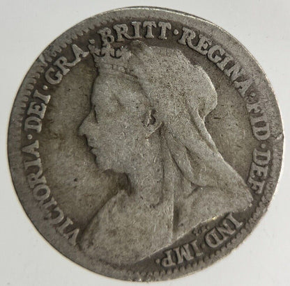 1899 Victoria Threepence Silver Coin | Collectable Grade