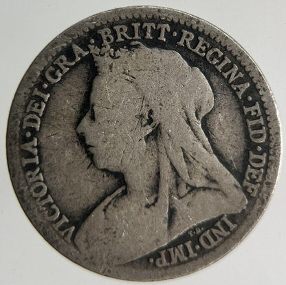 1899 Victoria Threepence Silver Coin | Collectable Grade