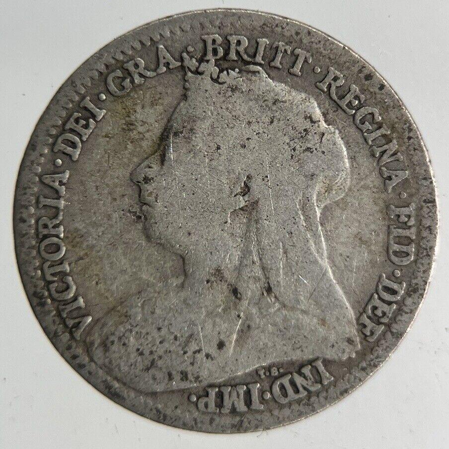 1899 Victoria Threepence Silver Coin | Collectable Grade