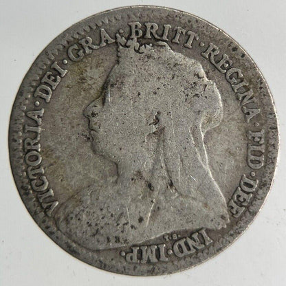 1899 Victoria Threepence Silver Coin | Collectable Grade