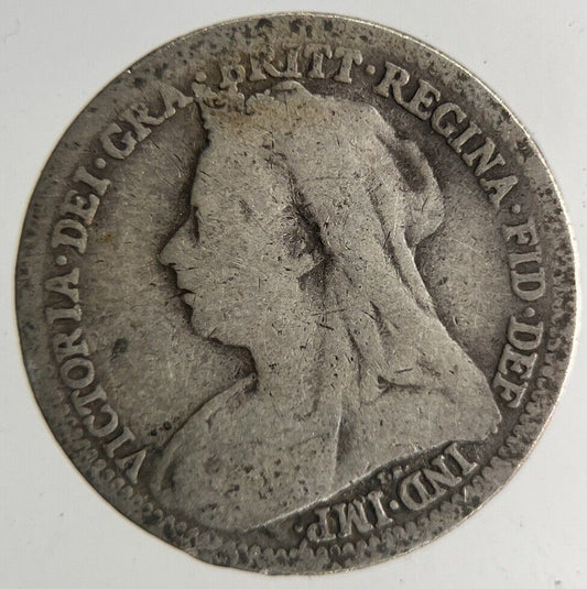 1899 Victoria Threepence Silver Coin | Collectable Grade