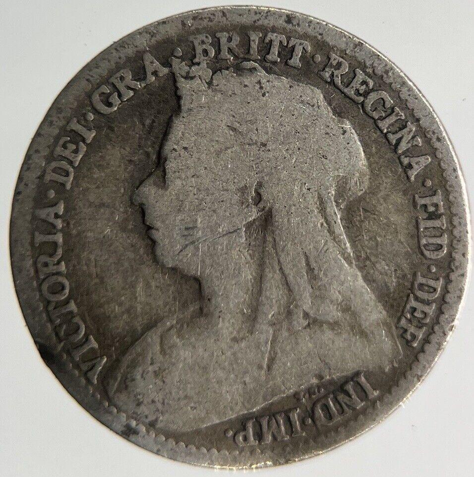 1899 Victoria Threepence Silver Coin | Collectable Grade