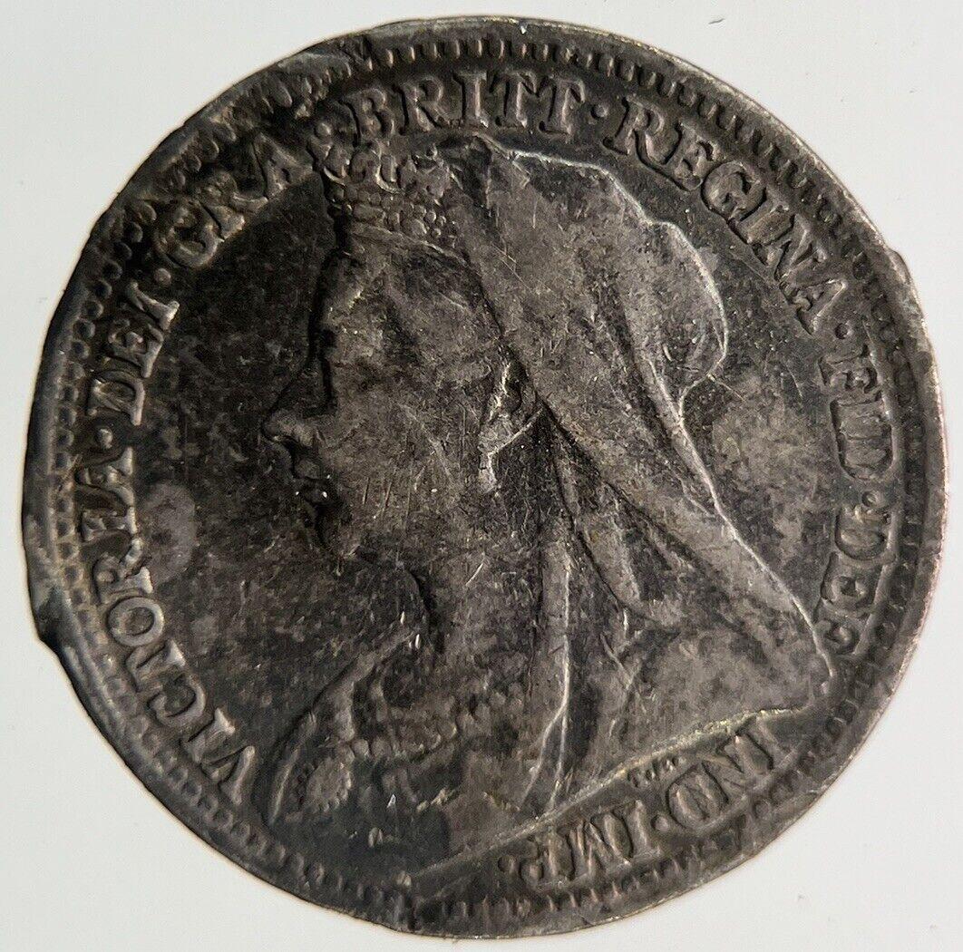 1899 Victoria Threepence Silver Coin | Collectable Grade