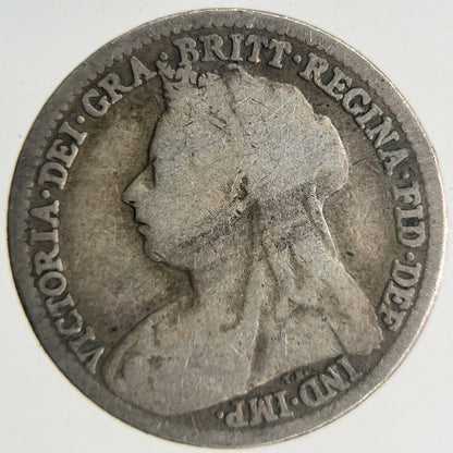 1899 Victoria Threepence Silver Coin | Collectable Grade