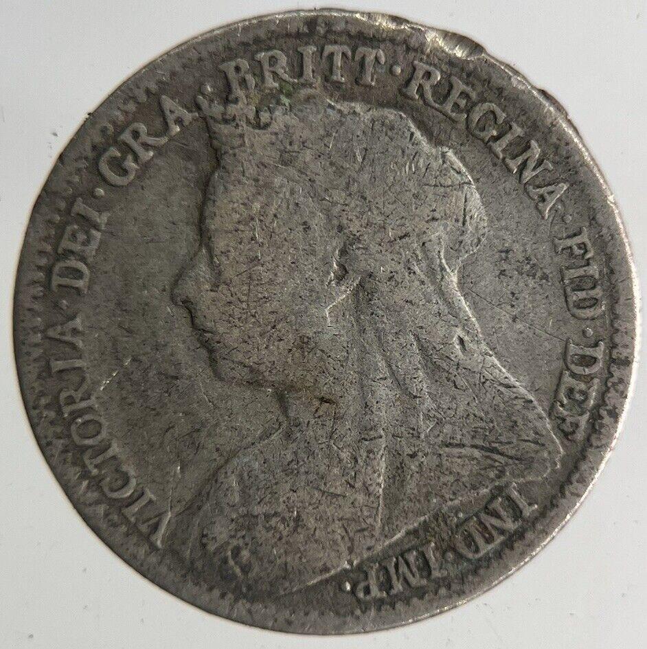 1899 Victoria Threepence Silver Coin | Collectable Grade