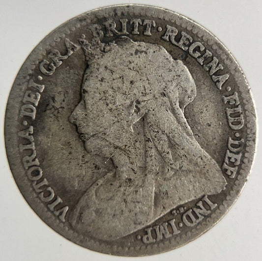 1899 Victoria Threepence Silver Coin | Collectable Grade