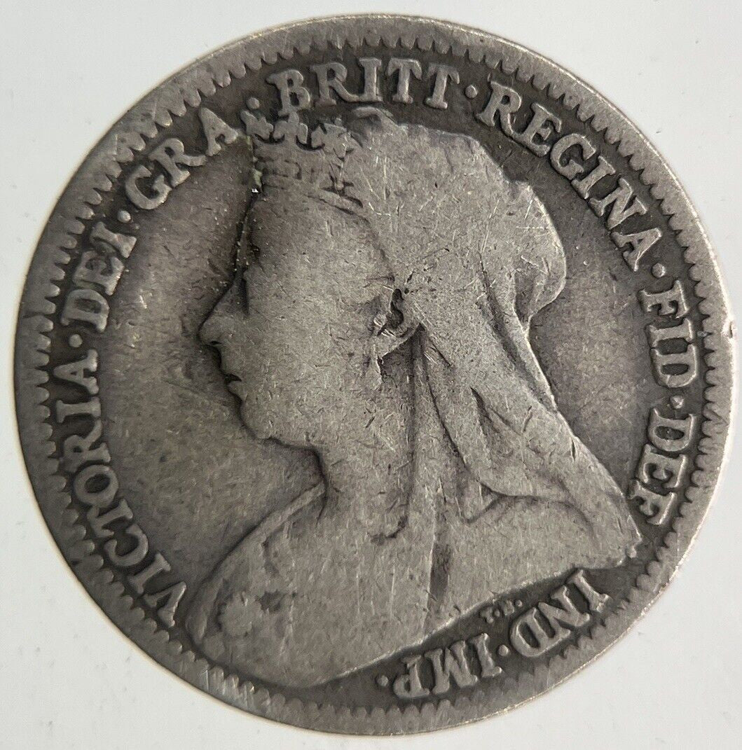 1899 Victoria Threepence Silver Coin | Collectable Grade