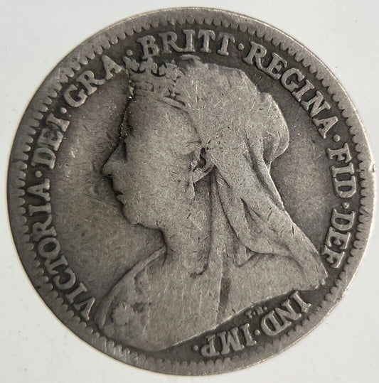 1899 Victoria Threepence Silver Coin | Collectable Grade