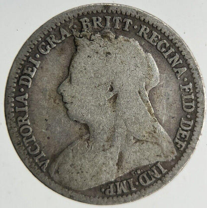 1899 Victoria Threepence Silver Coin | Collectable Grade