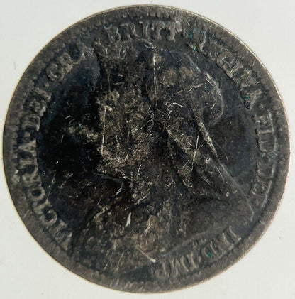 1899 Victoria Threepence Silver Coin | Collectable Grade
