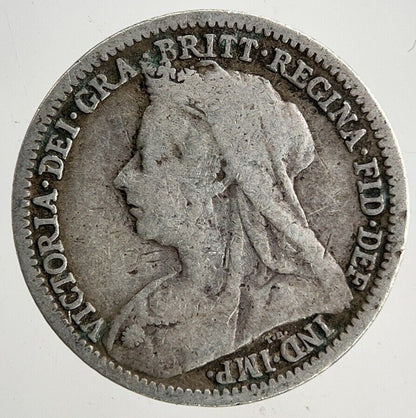 1899 Victoria Threepence Silver Coin | Collectable Grade
