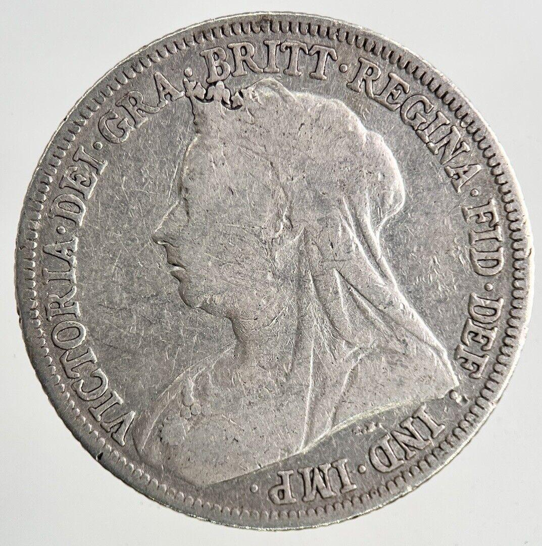 1899 Victoria Shilling Silver Coin | Fine Collectable Grade