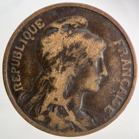 1900 France 10 Centimes Coin | Collectable Grade